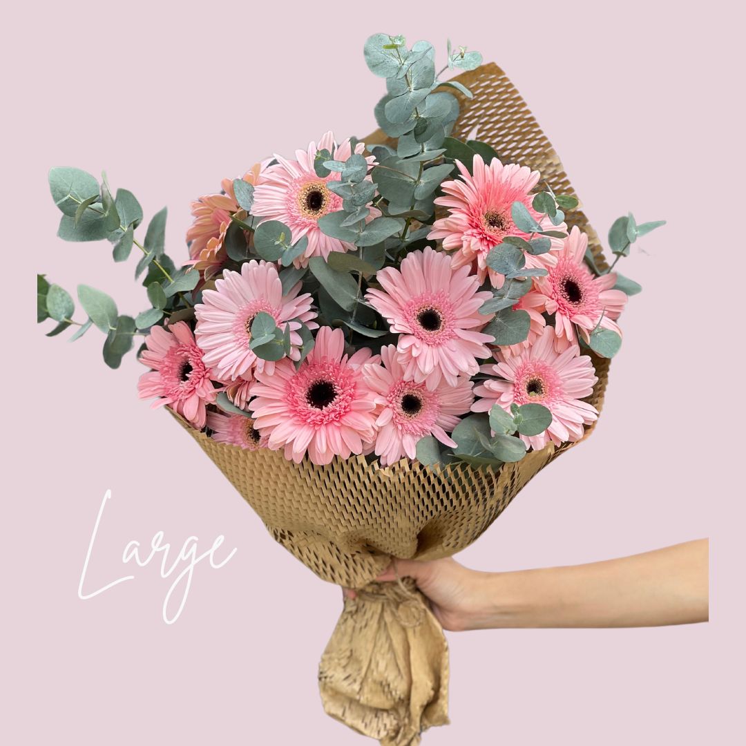 Pink Gerbera Happy Bunch