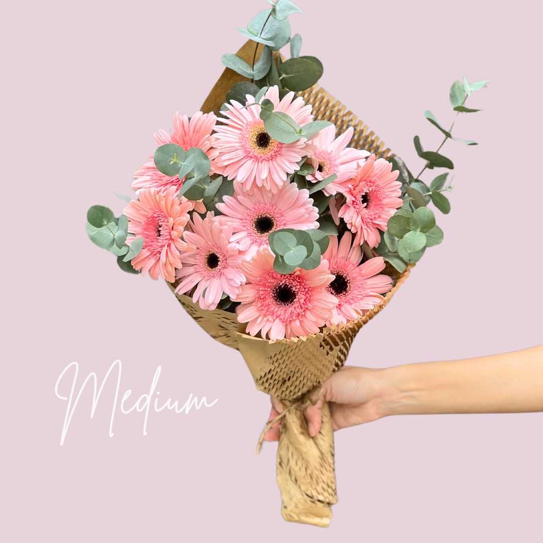 Pink Gerbera Happy Bunch