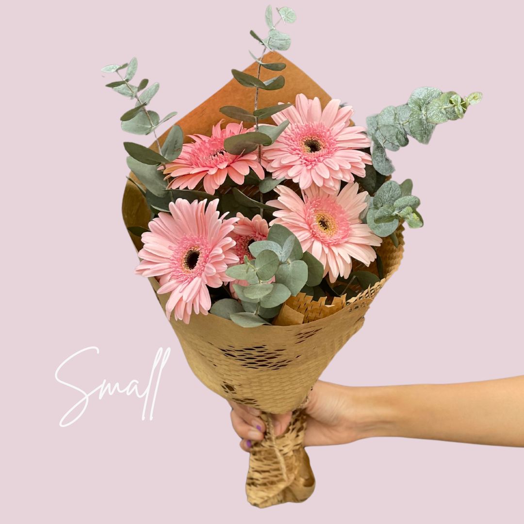 Pink Gerbera Happy Bunch