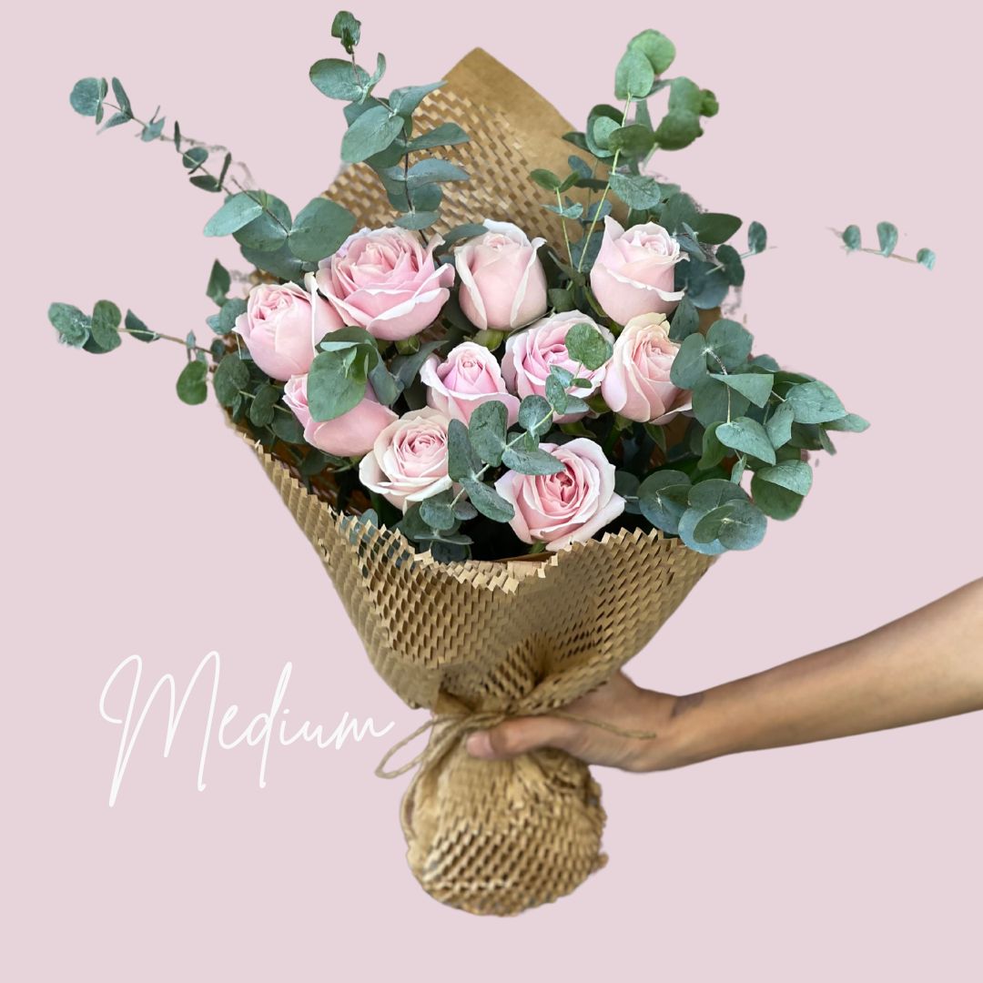 Pink Rose Happy Bunch