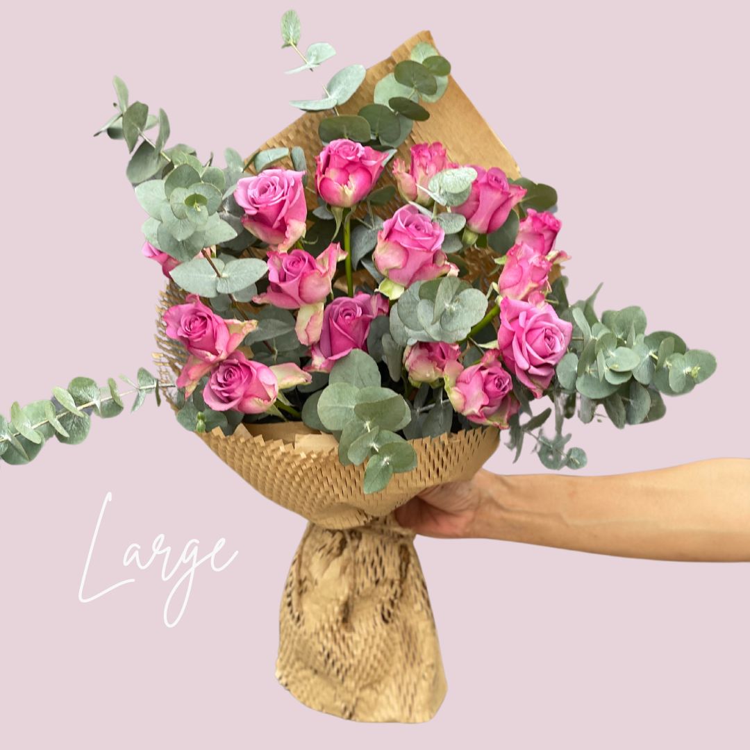 Purple Rose Happy Bunch