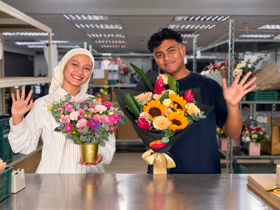 The Happy Bunch workshop shopfront in Bandar Sunway