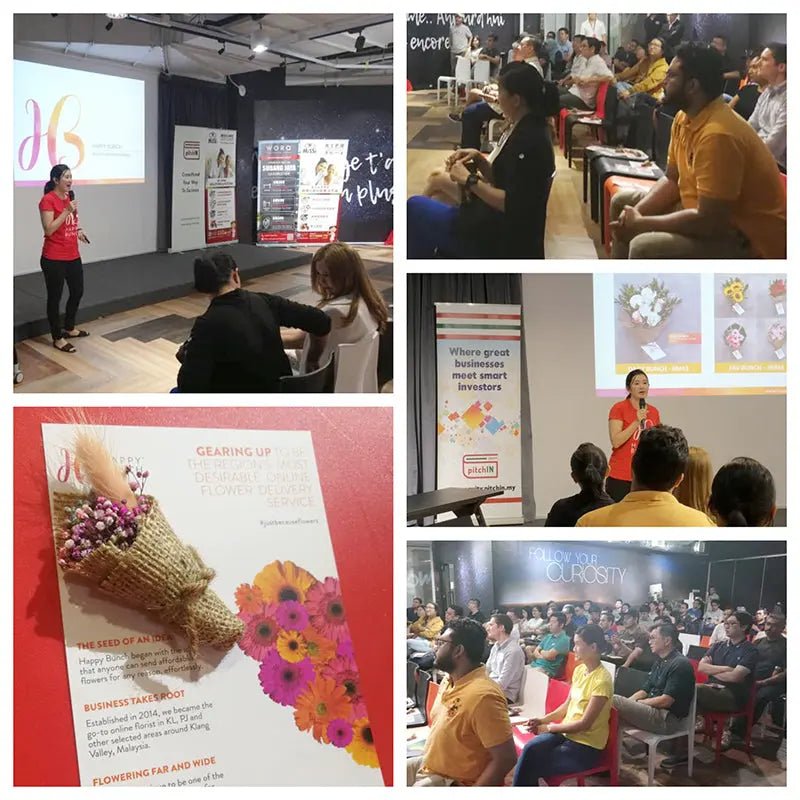 HB at the pitchIN Issuer Preview Session - Happy Bunch