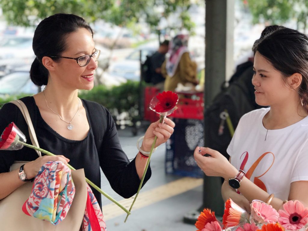 October’s 1000 #reasonstosmile at Ampang Park LRT - Happy Bunch