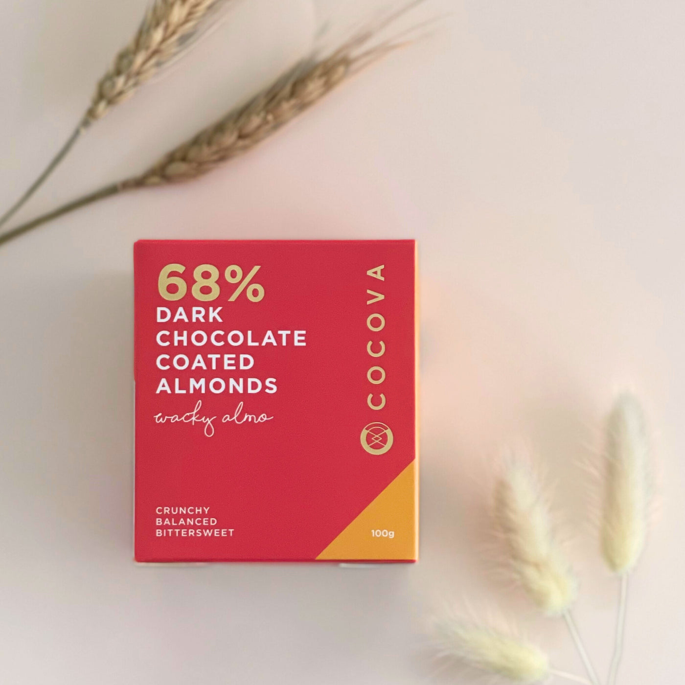 COCOVA Dark Chocolate Coated Almonds