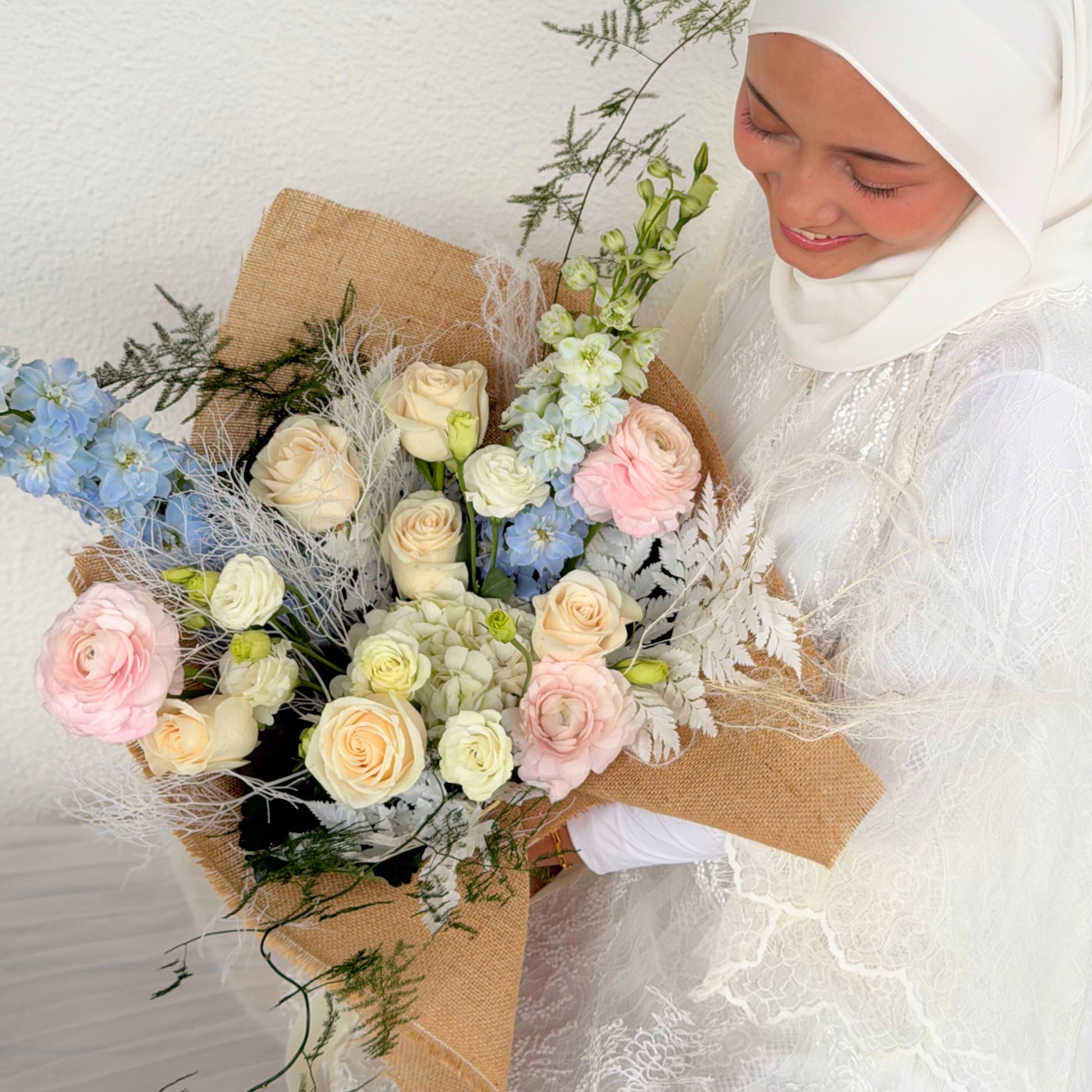 Cloud Dancer Happy Bunch