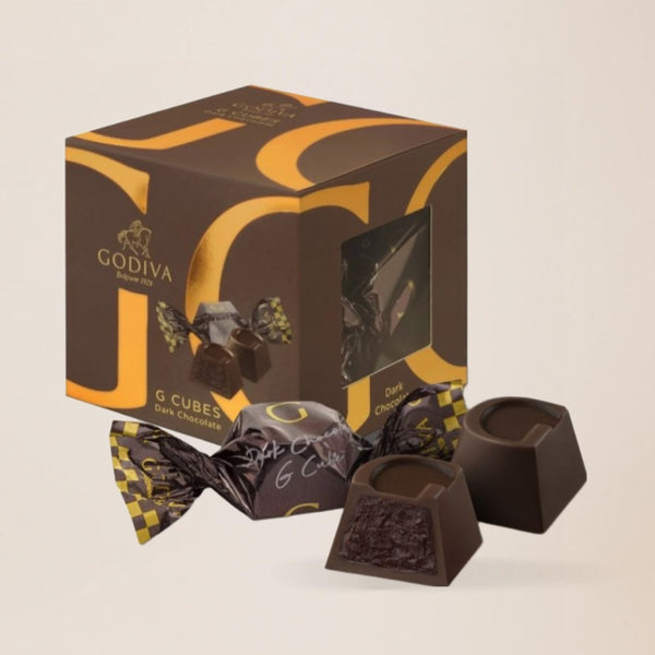 Godiva Dark Chocolate Cubes