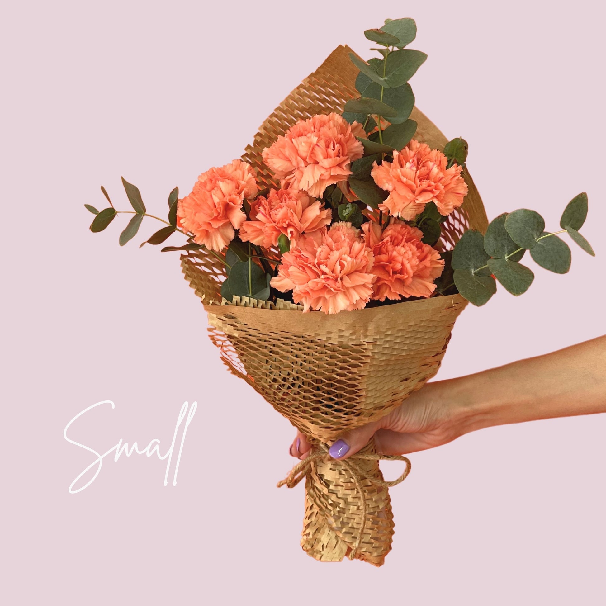 Orange Carnation Happy Bunch