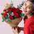 Red Carnation Happy Bunch