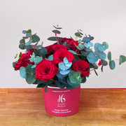 Red Rose Table Top view 2