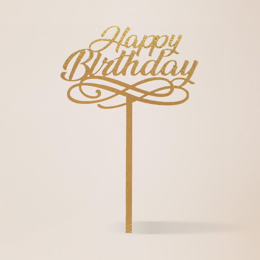 Birthday Flower Bouquet Topper Happy Bunch Malaysia