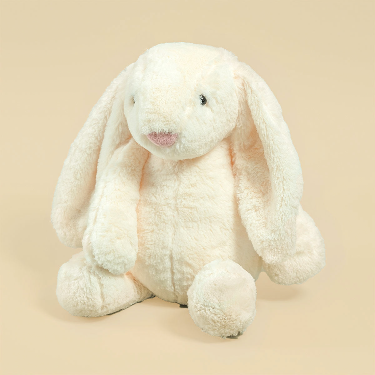 White Bunny Plushie Happy Bunch