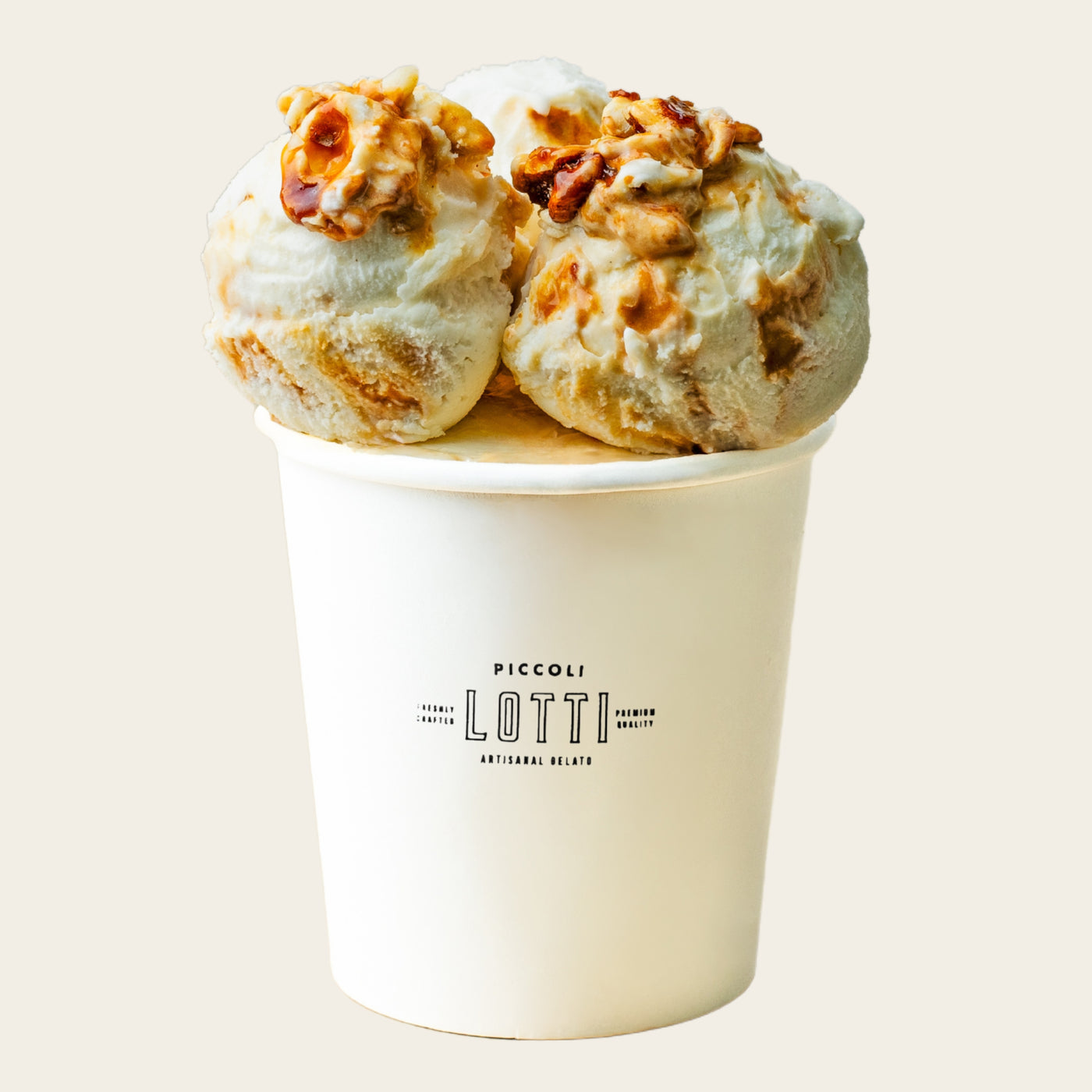 Affogato with Almond Brittle