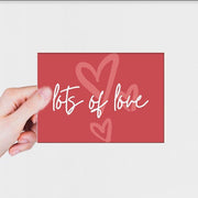 Lots Of Love Card view 1