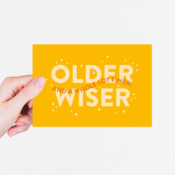 Older & Wiser Card