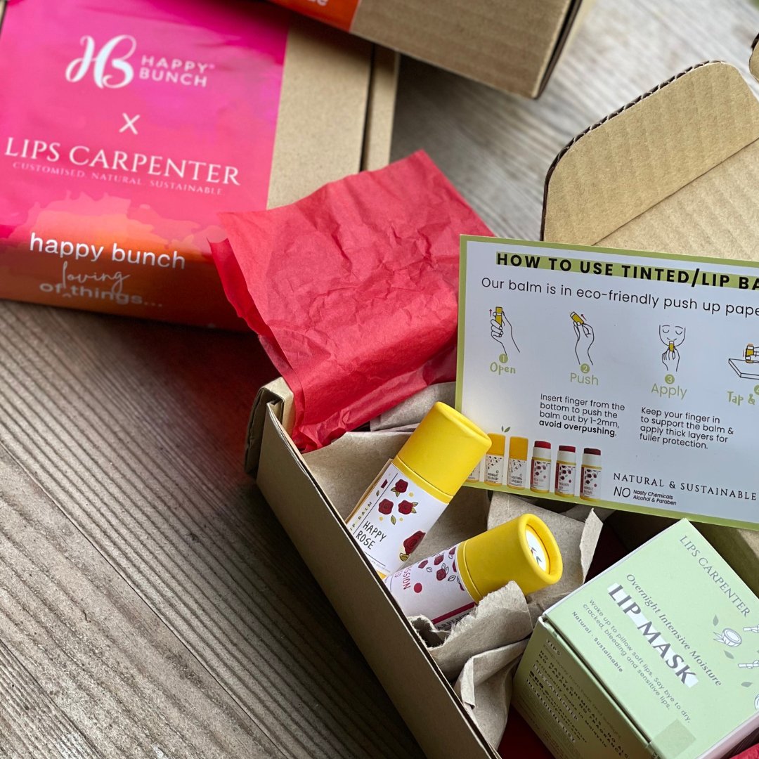 Lips Carpenter Medium Set - Happy Bunch