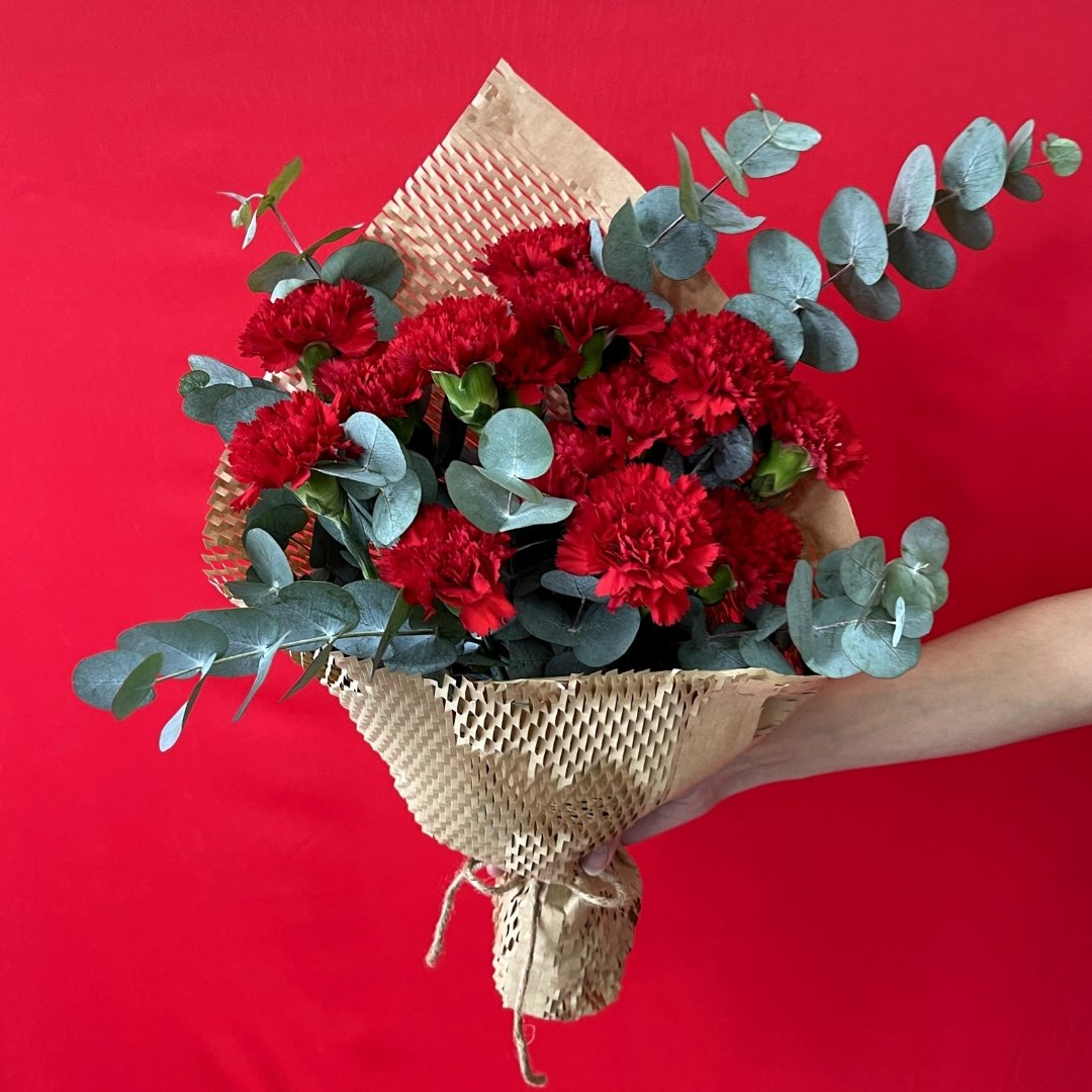 Red Carnation Bouquet - Happy Bunch Malaysia (1102420U)