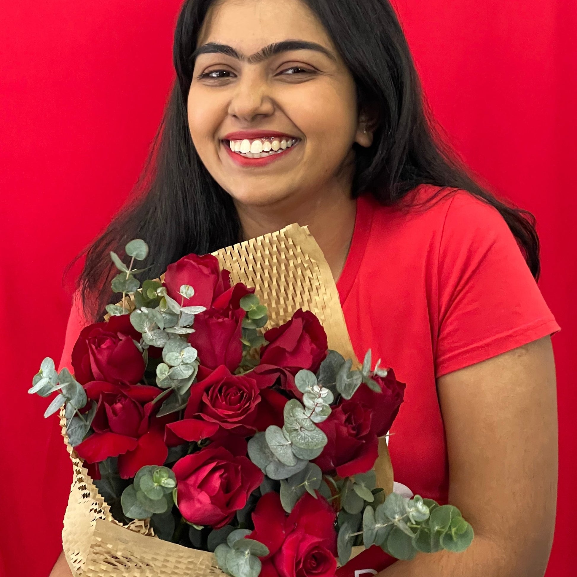Red Rose Bouquet - Happy Bunch Malaysia
