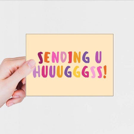 Sending You Hug Card HappyBunch