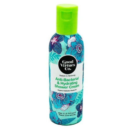 Shower Cream | Anti-Bacterial & Hydrating (80ml) Good Virtues Co.