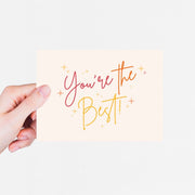 You're The Best Card view 1